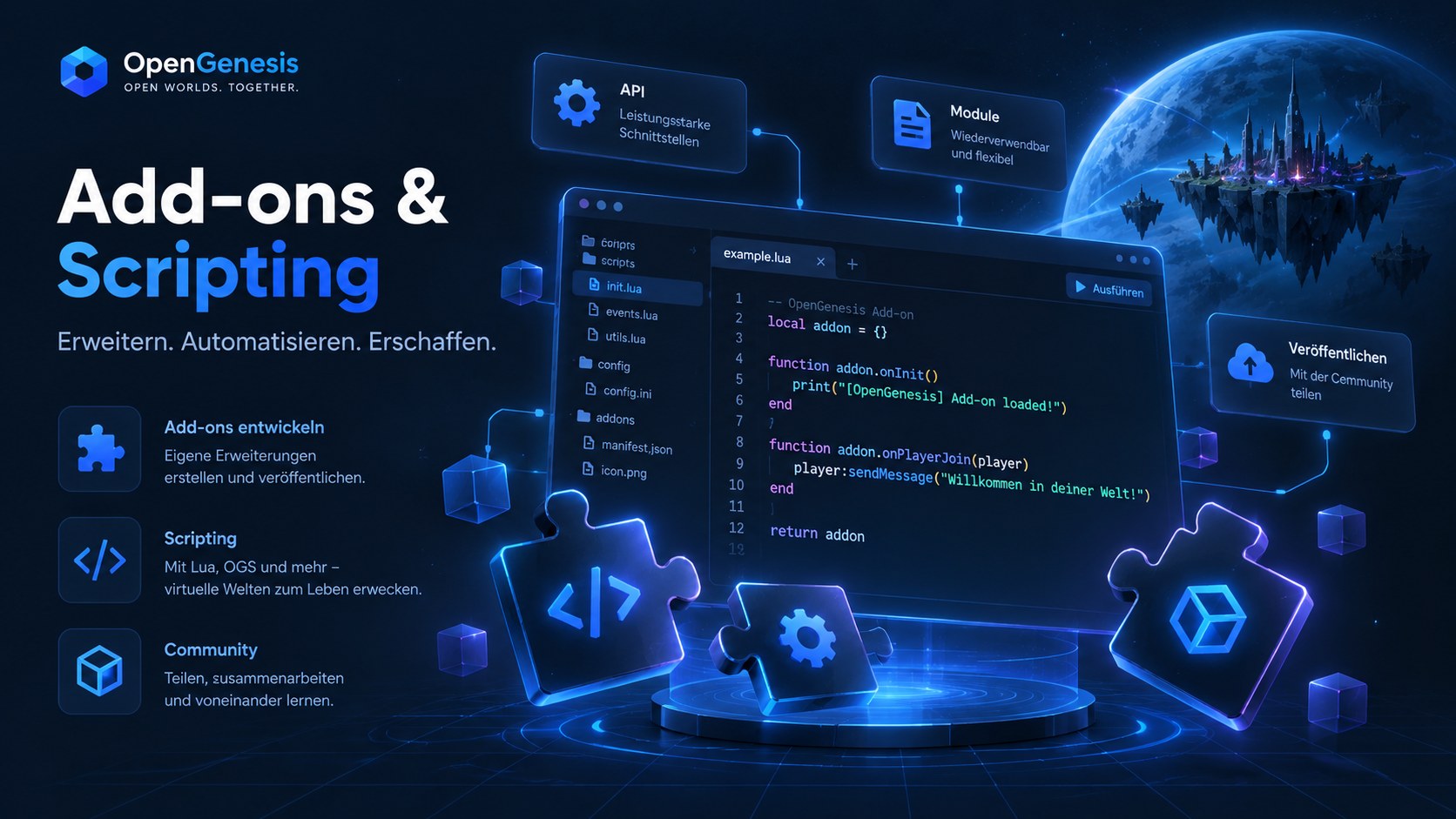 OpenGenesisLINK Scripting
